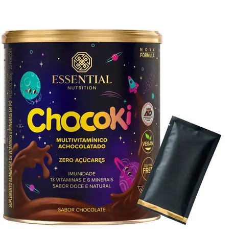 Chocoki Essential Nutrition 300g Ganhe Brinde