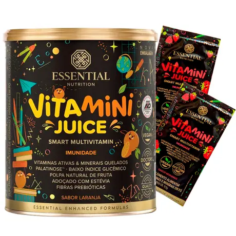 Vitamini Juice Essential Sabor Laranja 280,8g Ganhe Brinde