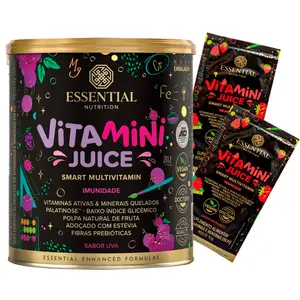 Vitamini Juice Essential Sabor Uva 280,8g Ganhe Brinde