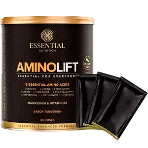 Aminolift Essential Nutrition Sabor Tangerina 375g Ganhe Brinde
