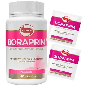 Boraprim Vitafor 60 Cápsulas Ganhe Brinde