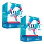 Kit 2 Colágeno Tipo 2 FlexAble Global Suplementos 60 Cápsulas Gelatinosas Moles