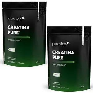 Kit 2 Creatina Creapure Puravida 300g