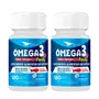 Kit 2 Ômega 3 Peixinho 18 EPA 12 DHA Family Global Suplementos 120 Cápsulas