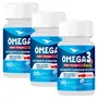 Kit 3 Ômega 3 Peixinho 18 EPA 12 DHA Family Global Suplementos 120 Cápsulas