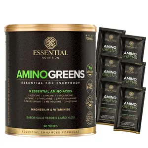 Amino Greens Essential Nutrition 261g Ganhe Brinde