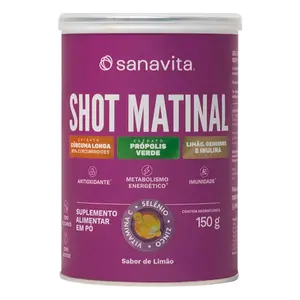 Shot Matinal Sanavita Sabor Limão 150g