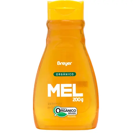 Mel Multifloral Orgânico Breyer Bisnaga 200G