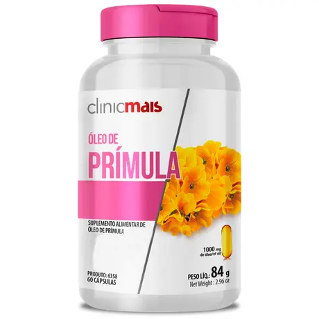 Óleo de Prímula Clinicmais 60 Cápsulas