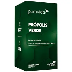 Própolis Verde Puravida 60 Cápsulas