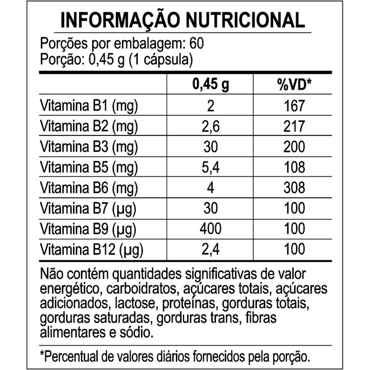 Complexo B Sanavita 60 Cápsulas Vegetais - Complexo B Sanavita 60 ...