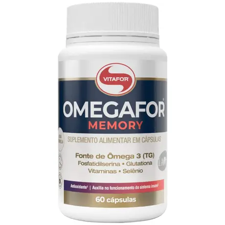 Omegafor Memory Vitafor 60 Cápsulas
