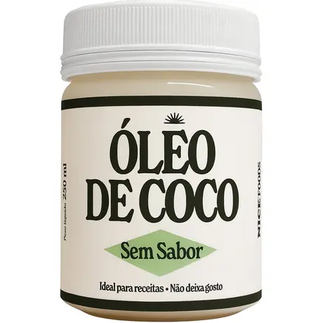 Óleo de Coco Sem Sabor Nice Foods 250mL