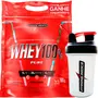 Whey 100% Pure Integralmedica 900g Refil Morango Ganhe Brinde