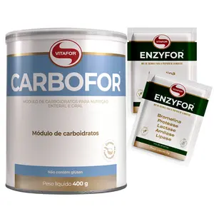 Carbofor Vitafor 400g Ganhe Brinde