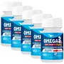 Kit 5 Ômega 3 Peixinho 18 EPA 12 DHA Family Global Suplementos 120 Cápsulas