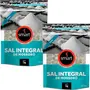 Kit 2 Sal Marinho Integral de Mossoró Fino Smart 1kg
